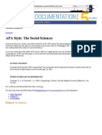 APA - Overview 5th Edition