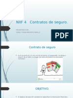 NIIF 4 Contratos de Seguro