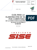 Guia para La Elaboracion de Silabo Por Competencias