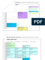 WSIFF 2010 Schedule