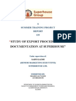 Export Import Documentation and Process 