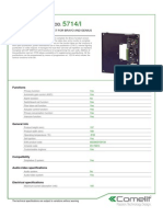 Comelit 5714I Data Sheet