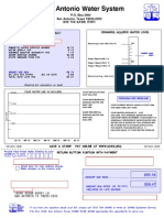 Jul Water Bill