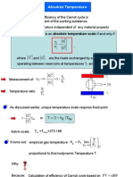 Absolute Temperature: Q Q T T