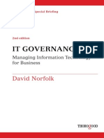 A Thorogood Special Briefing IT Governance