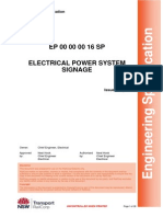 Electrical Power System Signange