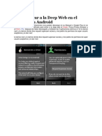 Como Entrar A La Deep Con Android