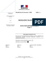 Fonction Hydraulique Tome1 DTM