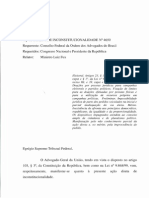 ADI 4650 - Defesa Formal Da AGU Do Ato Inconstitucional