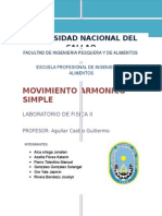 Movimiento Armonico Simple