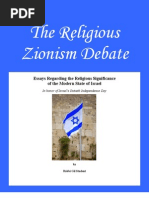 Religious Zionism Debate