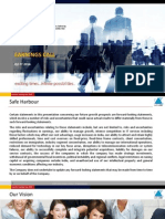 Financial Results Fact Sheet & Earnings Call Presentation For Sept 30, 2015 (Result)