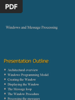 Windows and Message Processing