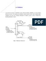 Energy Conservation in Distillation