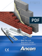 Ancon Wall Ties & Restraint Fixings