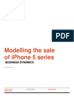 Modelling Sales of Iphone 5 Series