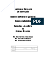 Manual Lab. Orgánica UANL FCQ