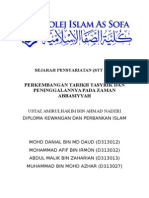 Perkembangan Tarikh Tasyrik Dan Peninggalannya Pada Zaman Abbasiyyah