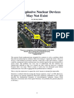 Why Explosive Nuclear Devices May Not Exist