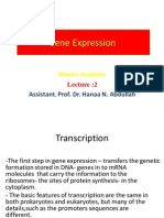 Gene Expression 1