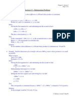 Section 4.5 - Optimization Problems: Example. Find Two Numbers Whose Difference Is 100 and Whose Product Is A Minimum