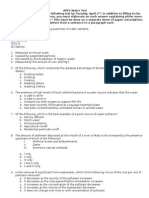 APES Water Test Assignment