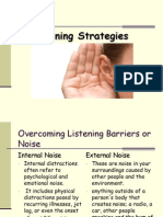 Listening Strategies