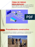 Sistema de Riego Presurizado PDF