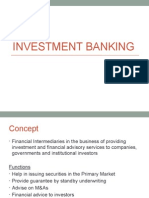 Investment Banking