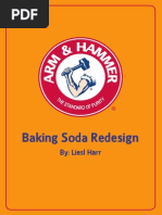 Arm & Hammer Baking Soda Redesign