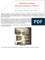 Crankshaft Damage and Overheating Leads To Replacing A Crankshaft On A Wartsila 32 PDF