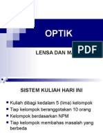 Optik (Lensa Dan Mata)