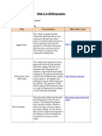 Edn 303-Web 2 0 Biblio