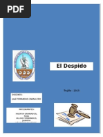 Monografia El Despido