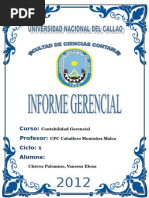 Informe Gerencial Inmobilaria