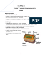 Microbiology: PROKARYOTIC & EUKARYOTIC CELLS