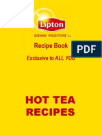 Exclusive Lipton Recipe Book