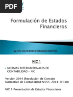 SESION 14 Formulación de Estados Financieros UCV