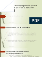 Offre de Formation HSE