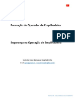 Apostila para Operador de Empilhadeira