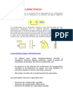 Sensores Capacitivos