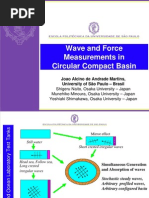 Wave and Force Measurements in Circular Compact Basin