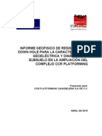 Informe Geofisico CCR