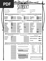 Attributes: Physical Social Mental