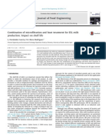 Combination of Microfiltration and Heat Treatment For Esl Milk Production