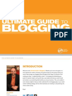 Ultimate Guide On Blogging