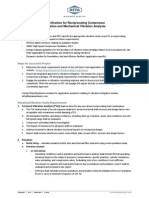 BETA MACHINERY Specification For Reciprocating Compressor Pulsation-Vibration Study 2014