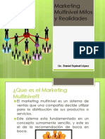 Marketing Multinivel Mitos y Realidades