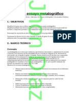 Informe Ensayo Metalografico