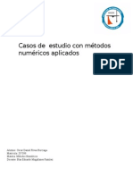 Casos de Estudio Con Métodos Numéricos Aplicados